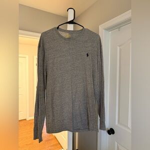 Polo Ralph Lauren Gray Long Sleeve Tee